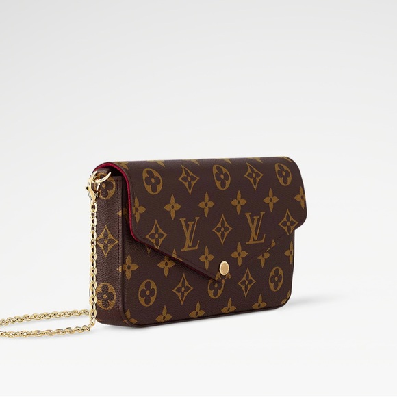 Louis Vuitton Félicie Pochette Monogram Crossbody Bag - Picture 2 of 6